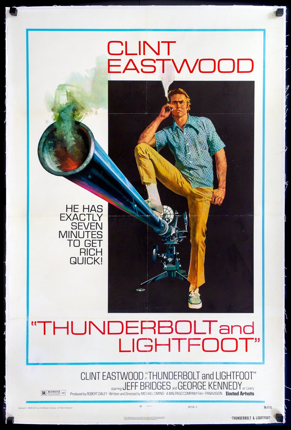 Thunderbolt and Lightfoot (1974) original movie poster for sale at Original Film Art - Vintage Movie Posters