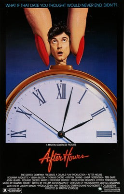 After Hours (1985) original movie poster for sale at Original Film Art - Vintage Movie Posters