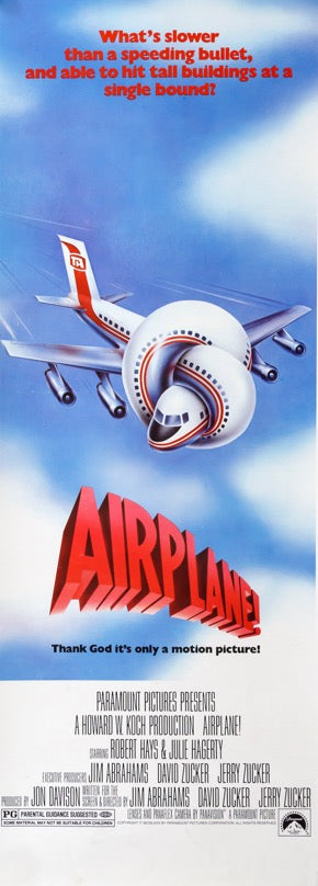 Airplane! (1980) original movie poster for sale at Original Film Art - Vintage Movie Posters