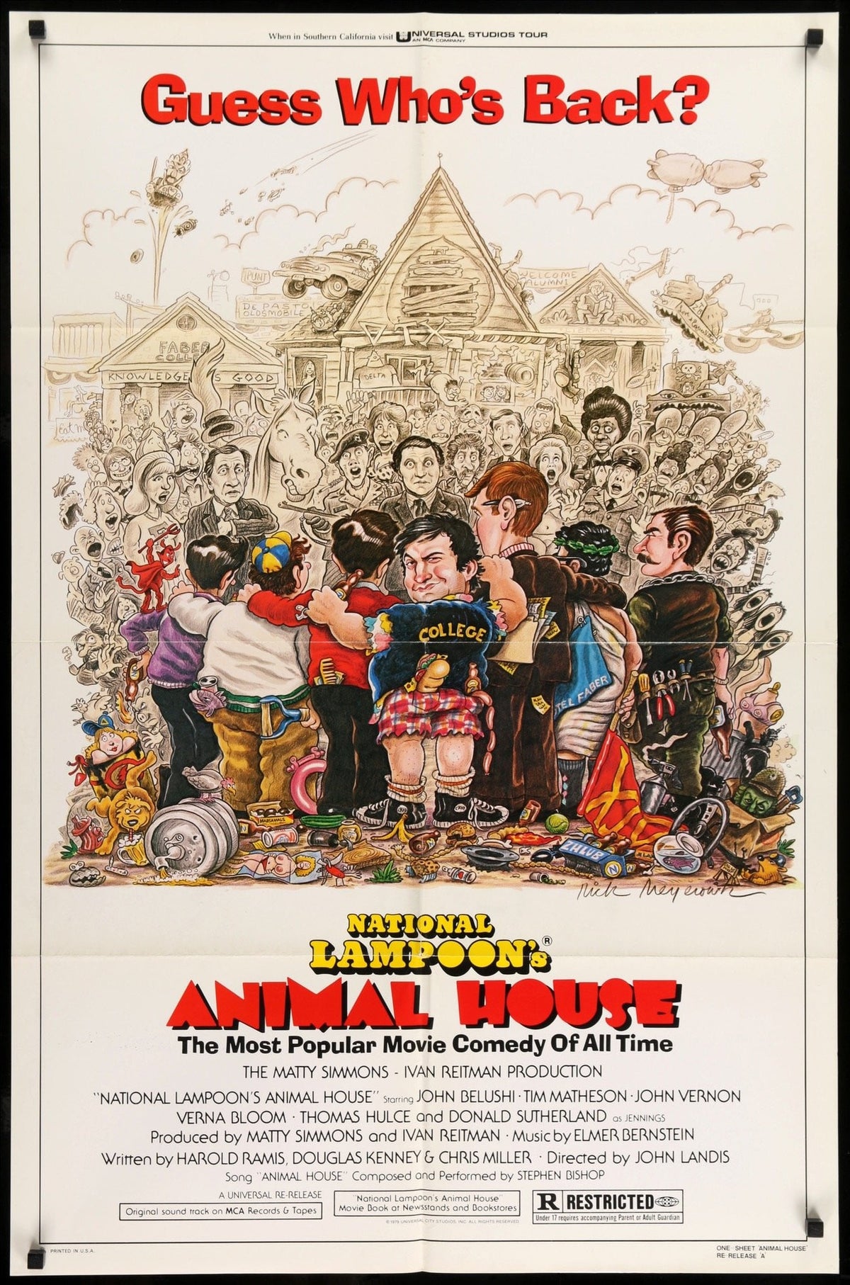 Animal House (1978) original movie poster for sale at Original Film Art - Vintage Movie Posters