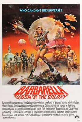 Barbarella (1968) original movie poster for sale at Original Film Art