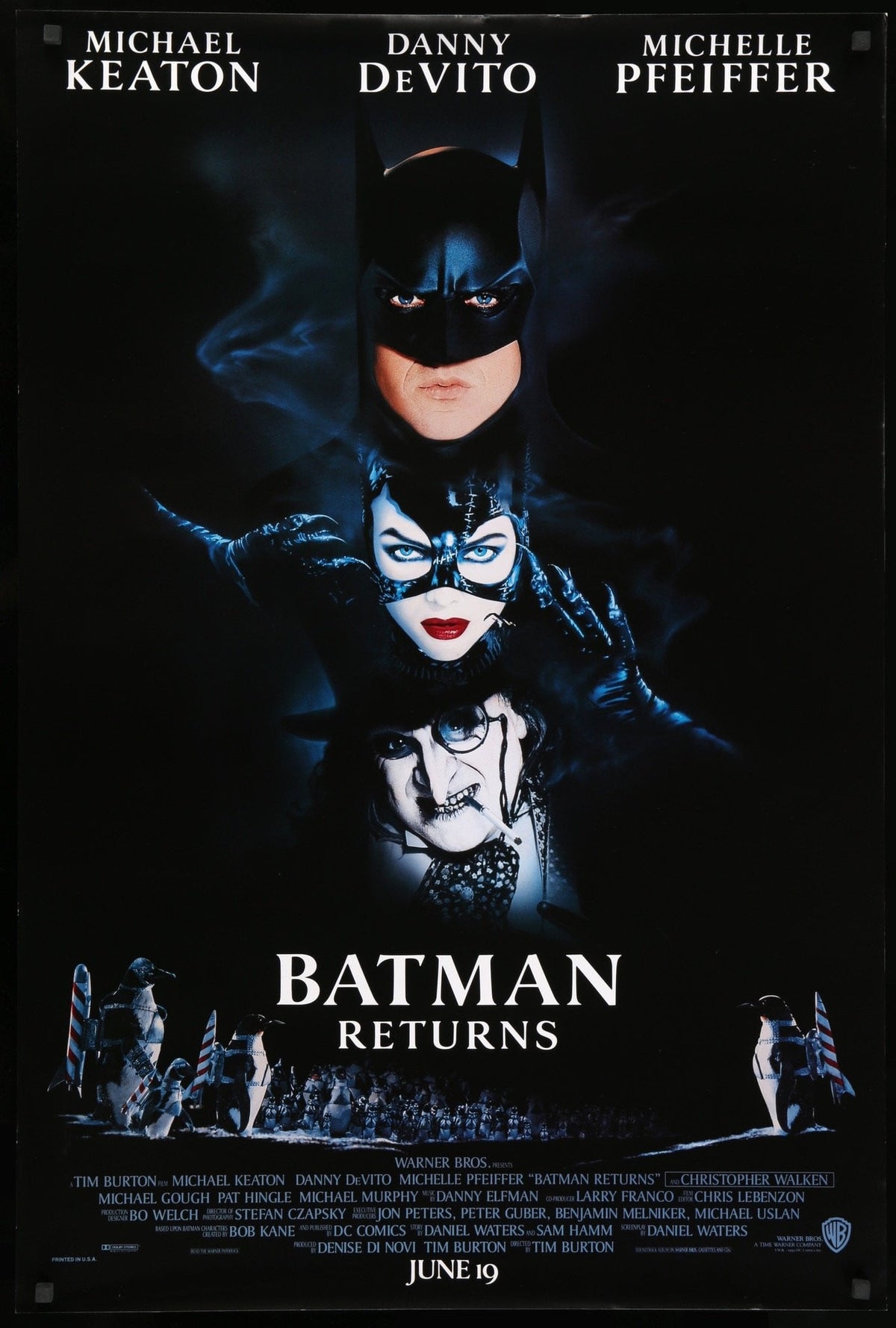 Batman Returns (1992) original movie poster for sale at Original Film Art