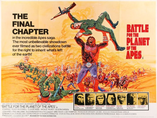 Battle For the Planet of the Apes (1973) original movie poster for sale at Original Film Art