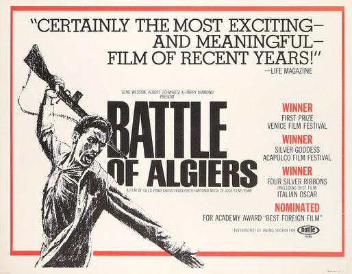 Battle of Algiers (1966) original movie poster for sale at Original Film Art