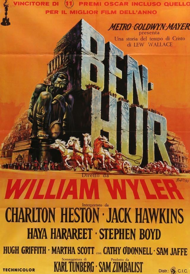 Ben Hur (1959) original movie poster for sale at Original Film Art