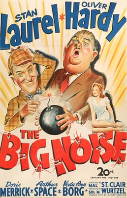 Big Noise (1944) original movie poster for sale at Original Film Art