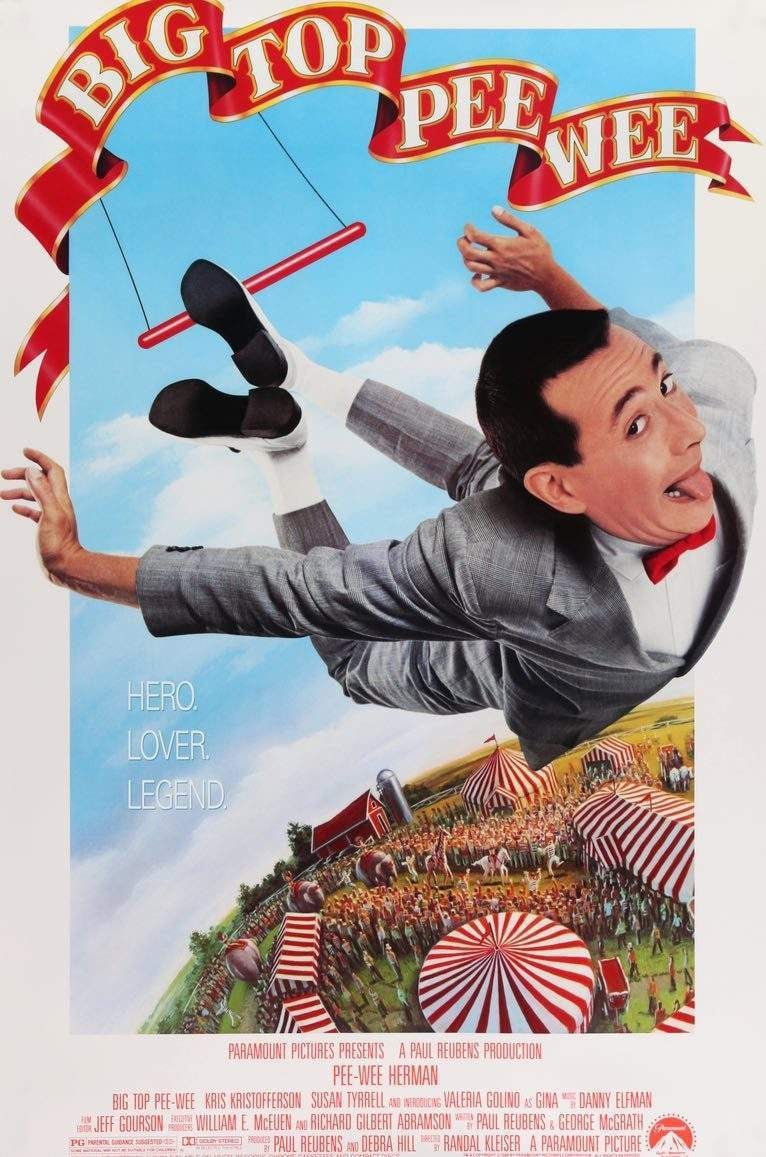 Big Top Pee-wee (1988) original movie poster for sale at Original Film Art