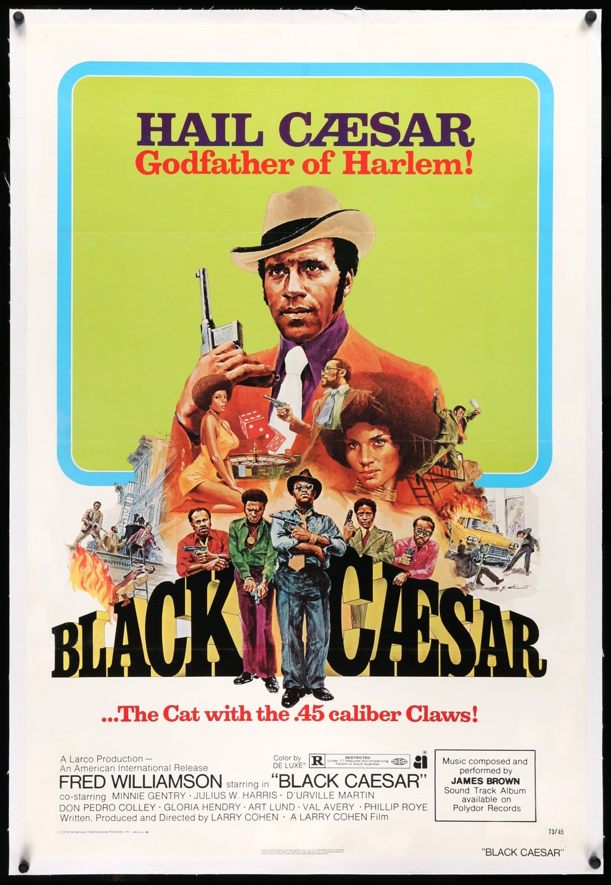 Black Caesar (1973) original movie poster for sale at Original Film Art