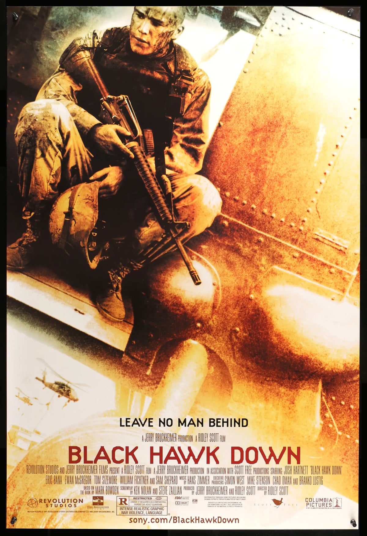 Black Hawk Down (2001) original movie poster for sale at Original Film Art