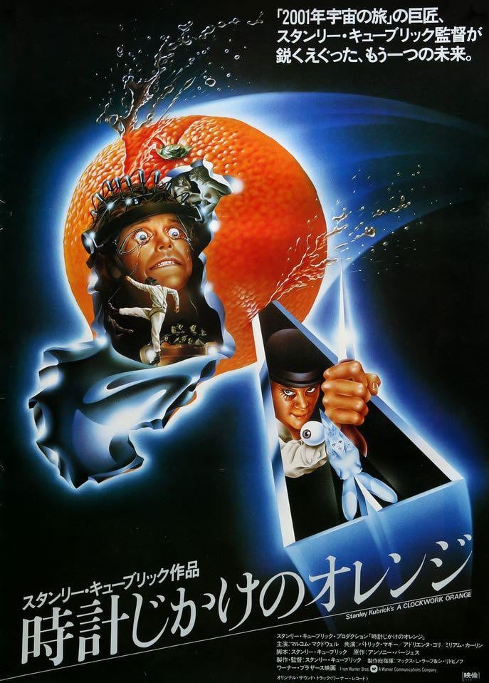 A Clockwork Orange (1972) original movie poster for sale at Original Film Art - Vintage Movie Posters