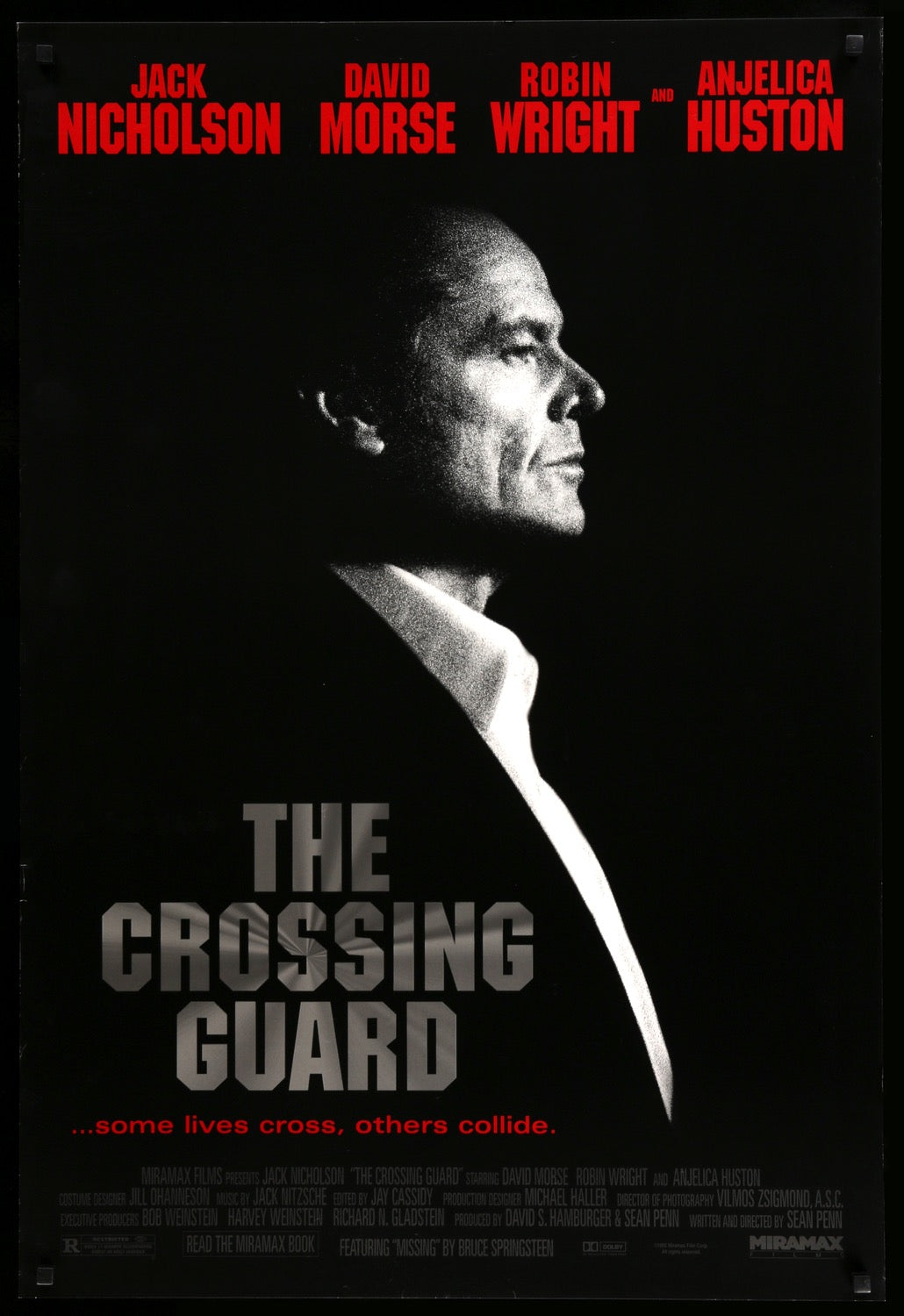 Crossing Guard (1995) original movie poster for sale at Original Film Art - Vintage Movie Posters