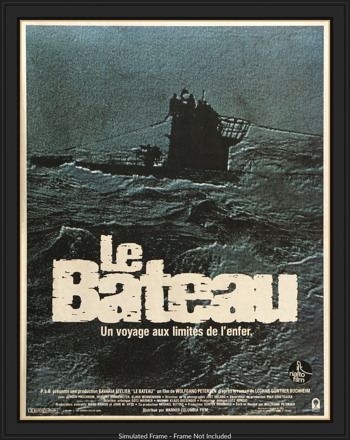 Das Boot (1981) original movie poster for sale at Original Film Art - Vintage Movie Posters