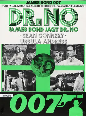 Dr. No (1962) original movie poster for sale at Original Film Art