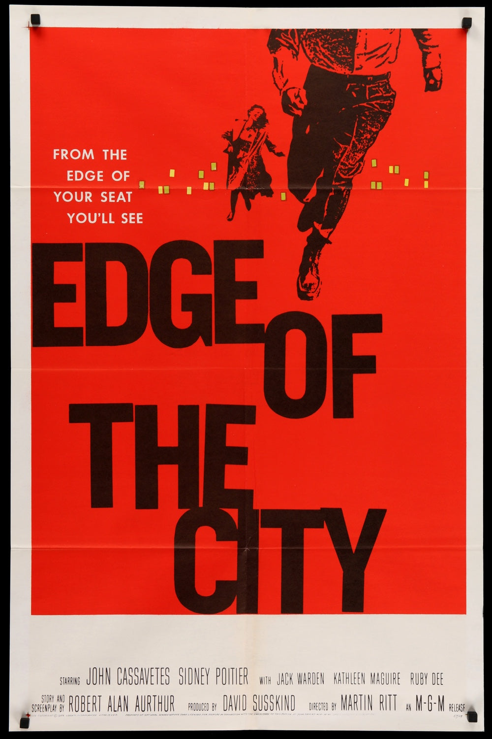 Edge of the City (1957) original movie poster for sale at Original Film Art - Vintage Movie Posters