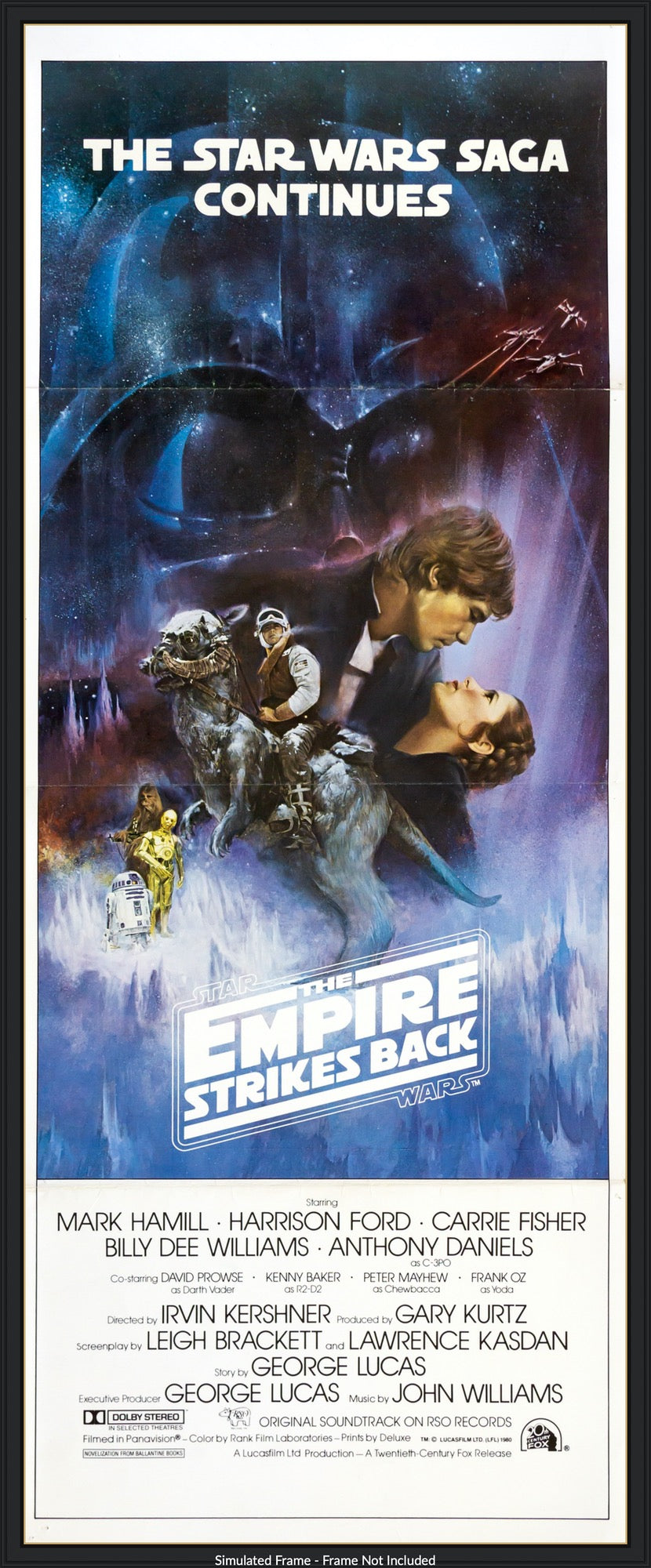 Empire Strikes Back (1980) original movie poster for sale at Original Film Art - Vintage Movie Posters
