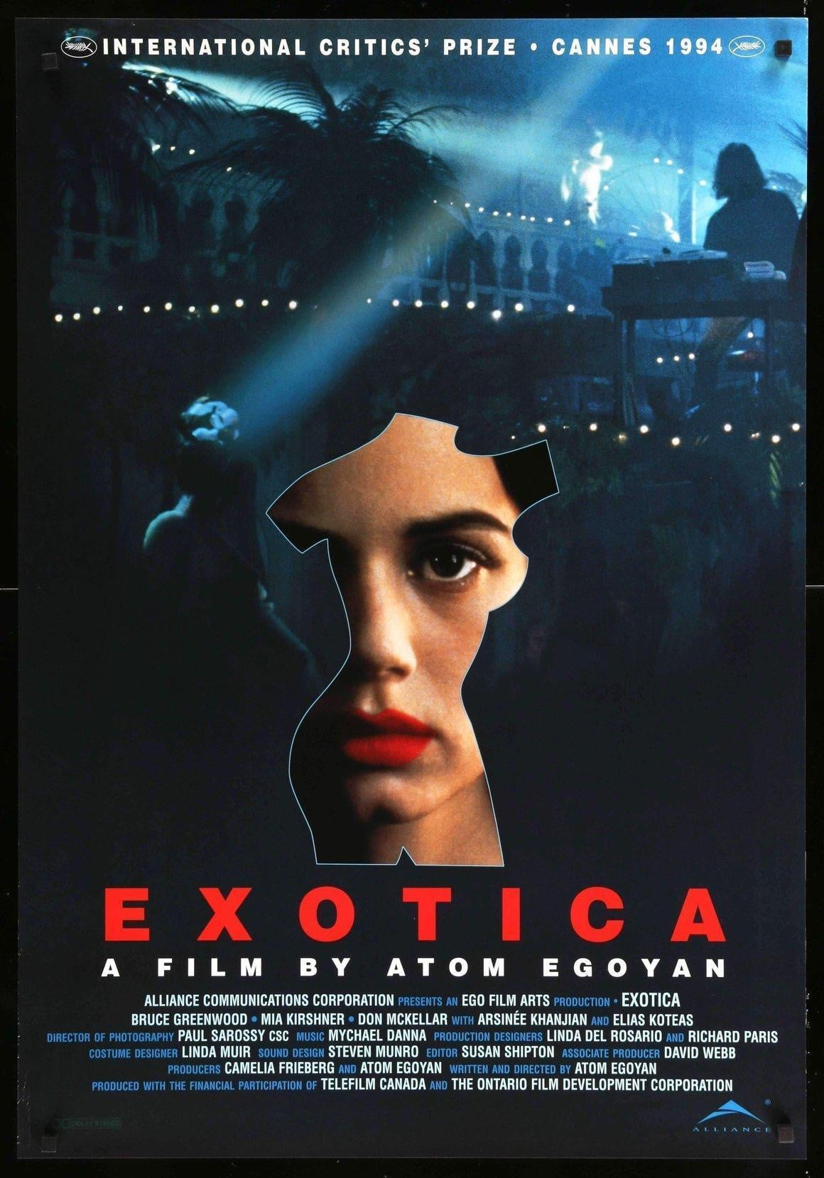 Exotica (1994) original movie poster for sale at Original Film Art - Vintage Movie Posters