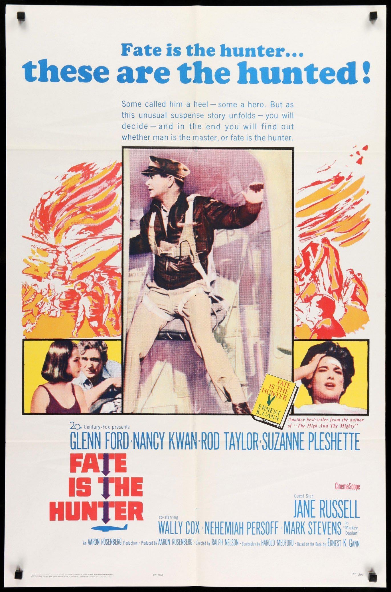 Fate is the Hunter (1964) original movie poster for sale at Original Film Art - Vintage Movie Posters