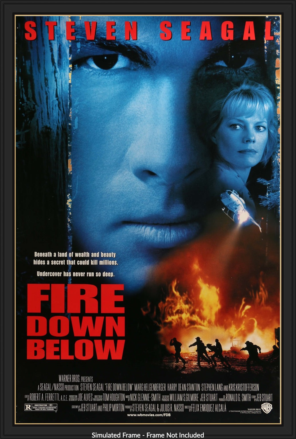 Fire Down Below (1997) original movie poster for sale at Original Film Art - Vintage Movie Posters