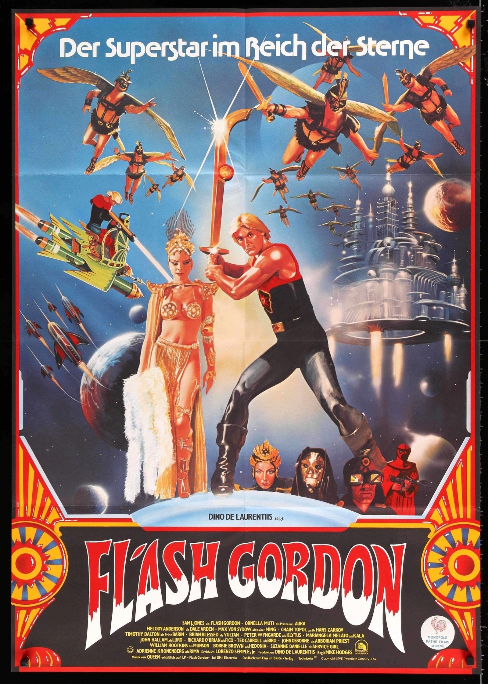 Flash Gordon (1980) original movie poster for sale at Original Film Art - Vintage Movie Posters