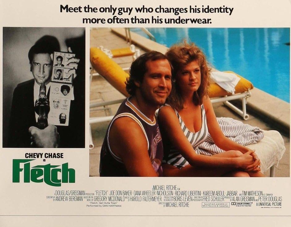 Fletch (1985) original movie poster for sale at Original Film Art - Vintage Movie Posters