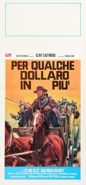 For a Few Dollars More (1965) original movie poster for sale at Original Film Art - Vintage Movie Posters