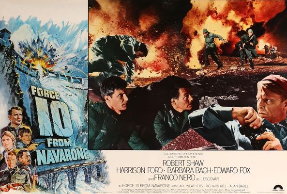 Force 10 From Navarone (1978) original movie poster for sale at Original Film Art - Vintage Movie Posters