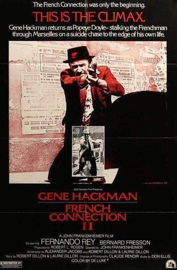 French Connection II (1975) original movie poster for sale at Original Film Art - Vintage Movie Posters