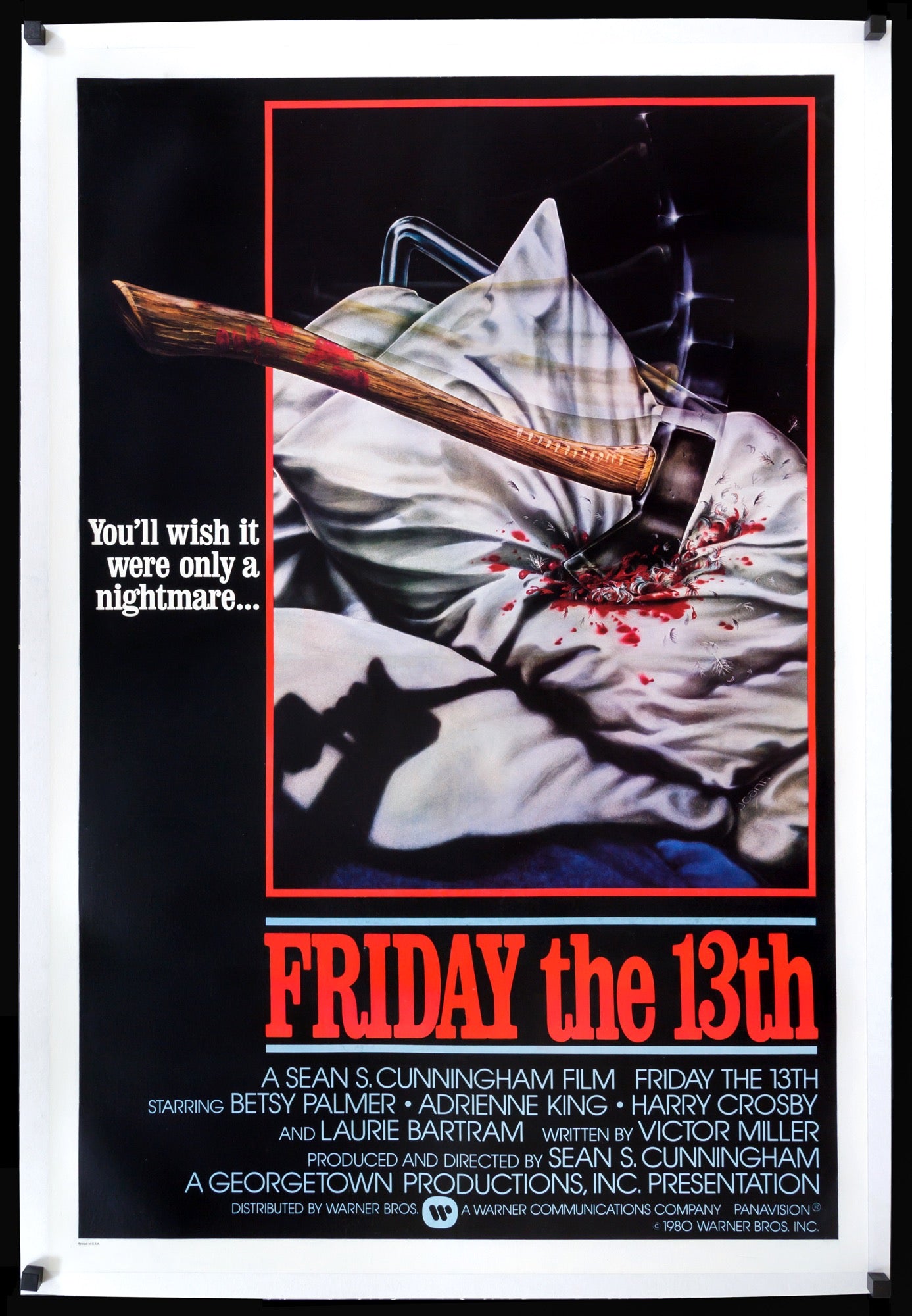 Friday the 13th 24x36 Movie Poster 