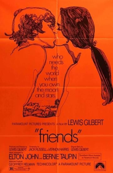 Friends (1971) original movie poster for sale at Original Film Art - Vintage Movie Posters