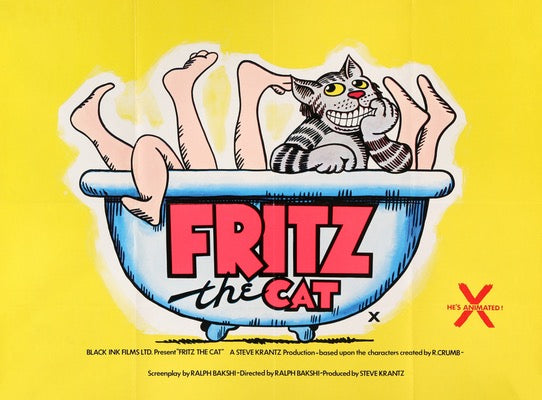 Fritz the Cat (1972) original movie poster for sale at Original Film Art - Vintage Movie Posters