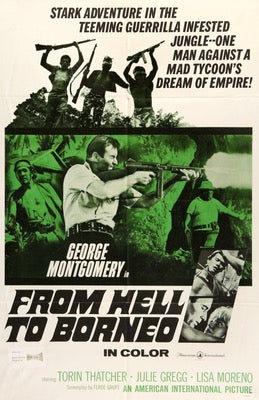 From Hell to Borneo (1966) original movie poster for sale at Original Film Art - Vintage Movie Posters