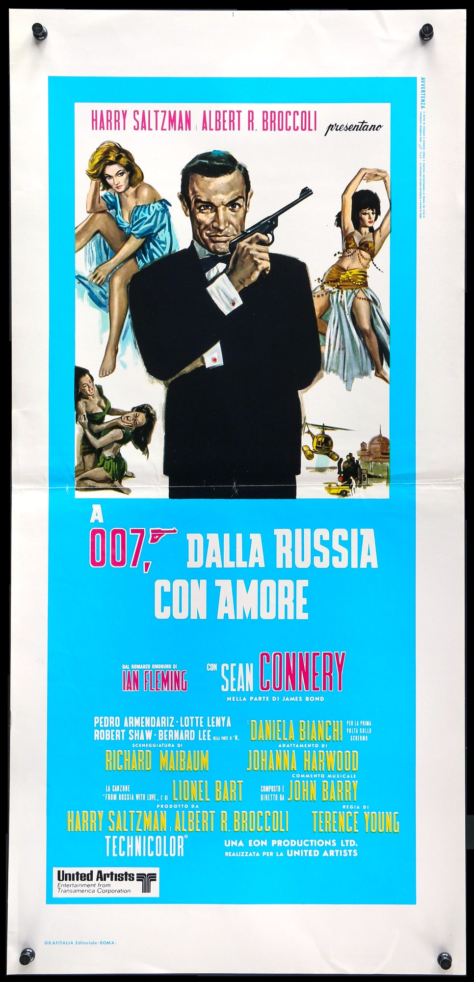 From Russia with Love (1963) original movie poster for sale at Original Film Art - Vintage Movie Posters