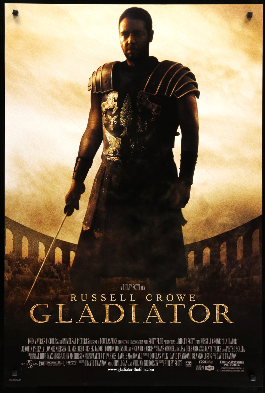 Gladiator (2000) original movie poster for sale at Original Film Art - Vintage Movie Posters