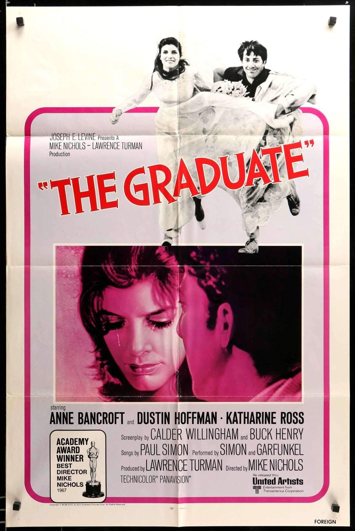 Graduate (1967) original movie poster for sale at Original Film Art - Vintage Movie Posters