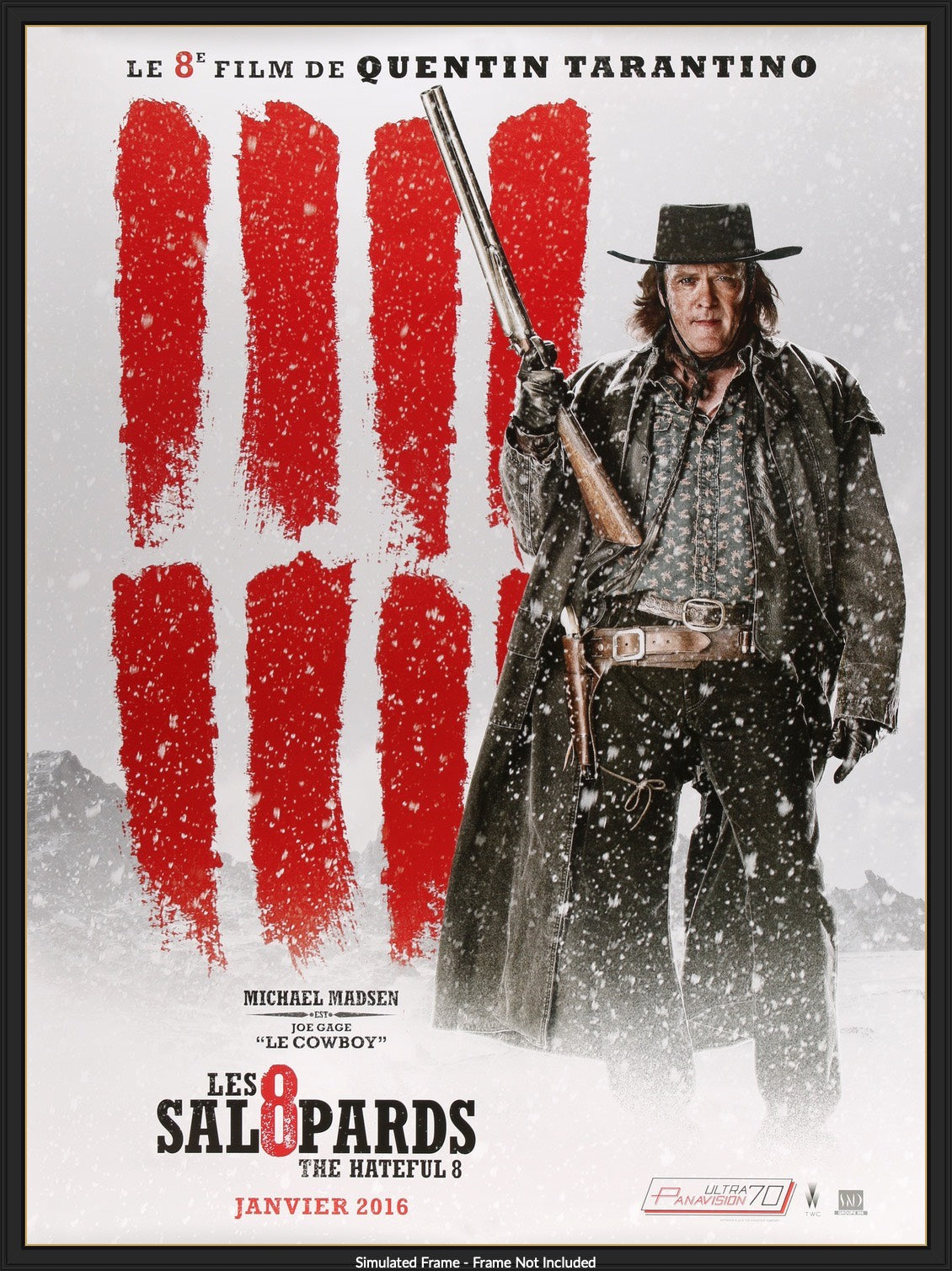 Hateful Eight (2015) original movie poster for sale at Original Film Art - Vintage Movie Posters