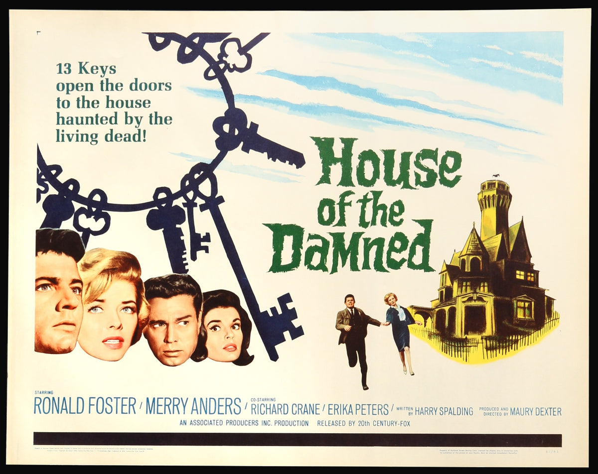 House of the Damned (1963) original movie poster for sale at Original Film Art - Vintage Movie Posters