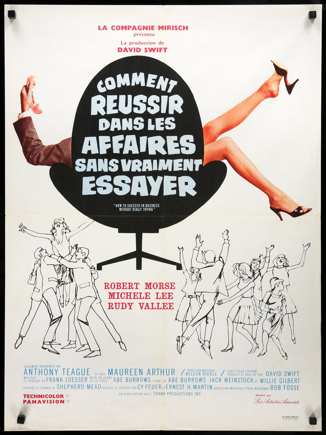 How to Succeed in Business Without Really Trying (1967) original movie poster for sale at Original Film Art - Vintage Movie Posters