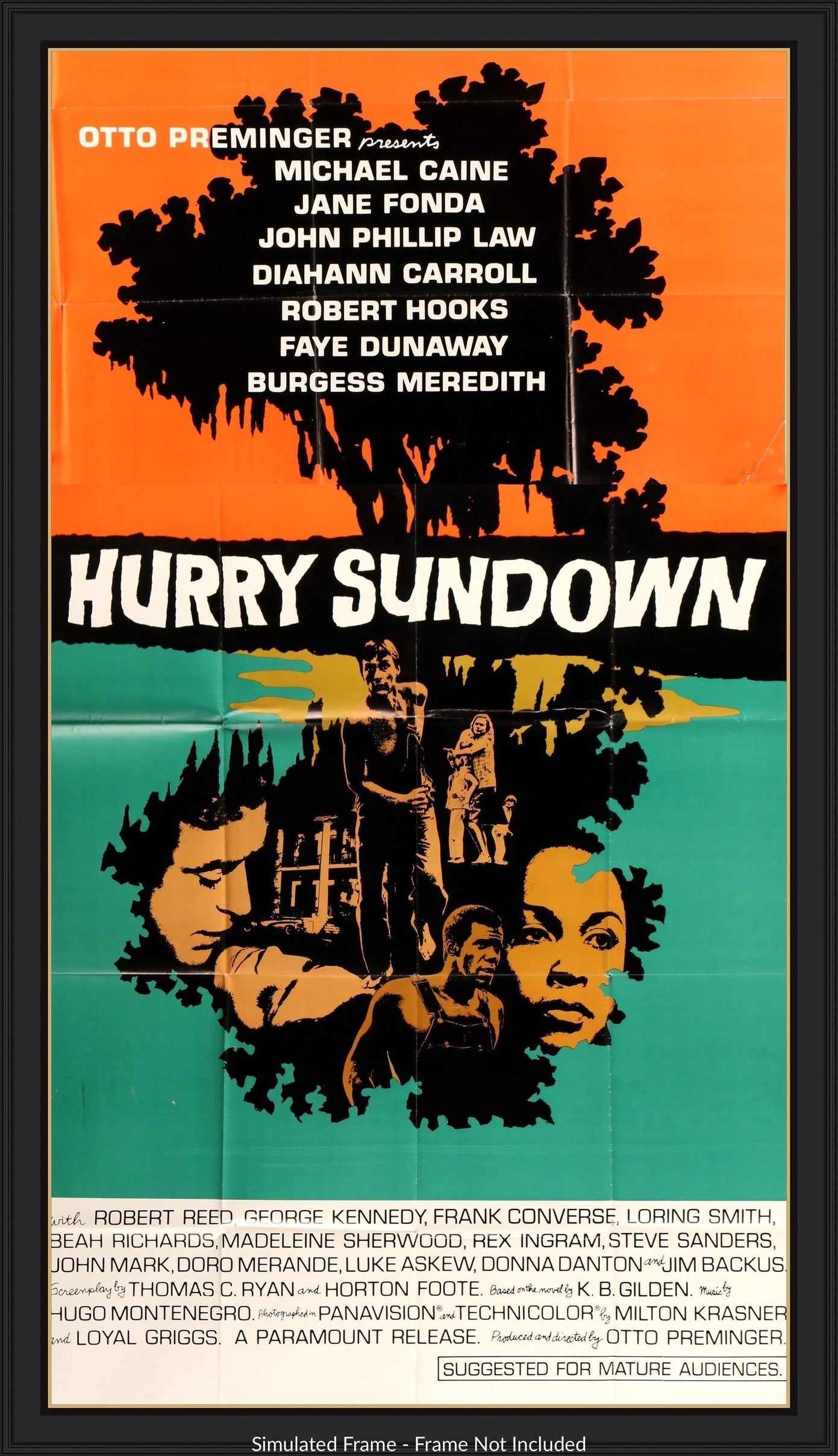 Hurry Sundown (1967) original movie poster for sale at Original Film Art - Vintage Movie Posters