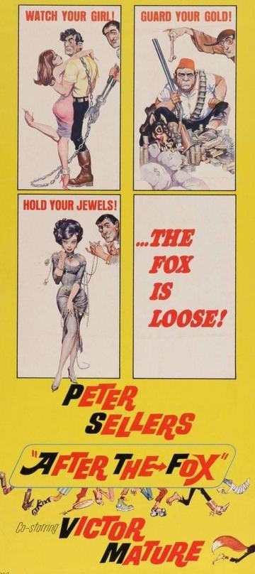 After the Fox (1966) original movie poster for sale at Original Film Art - Vintage Movie Posters