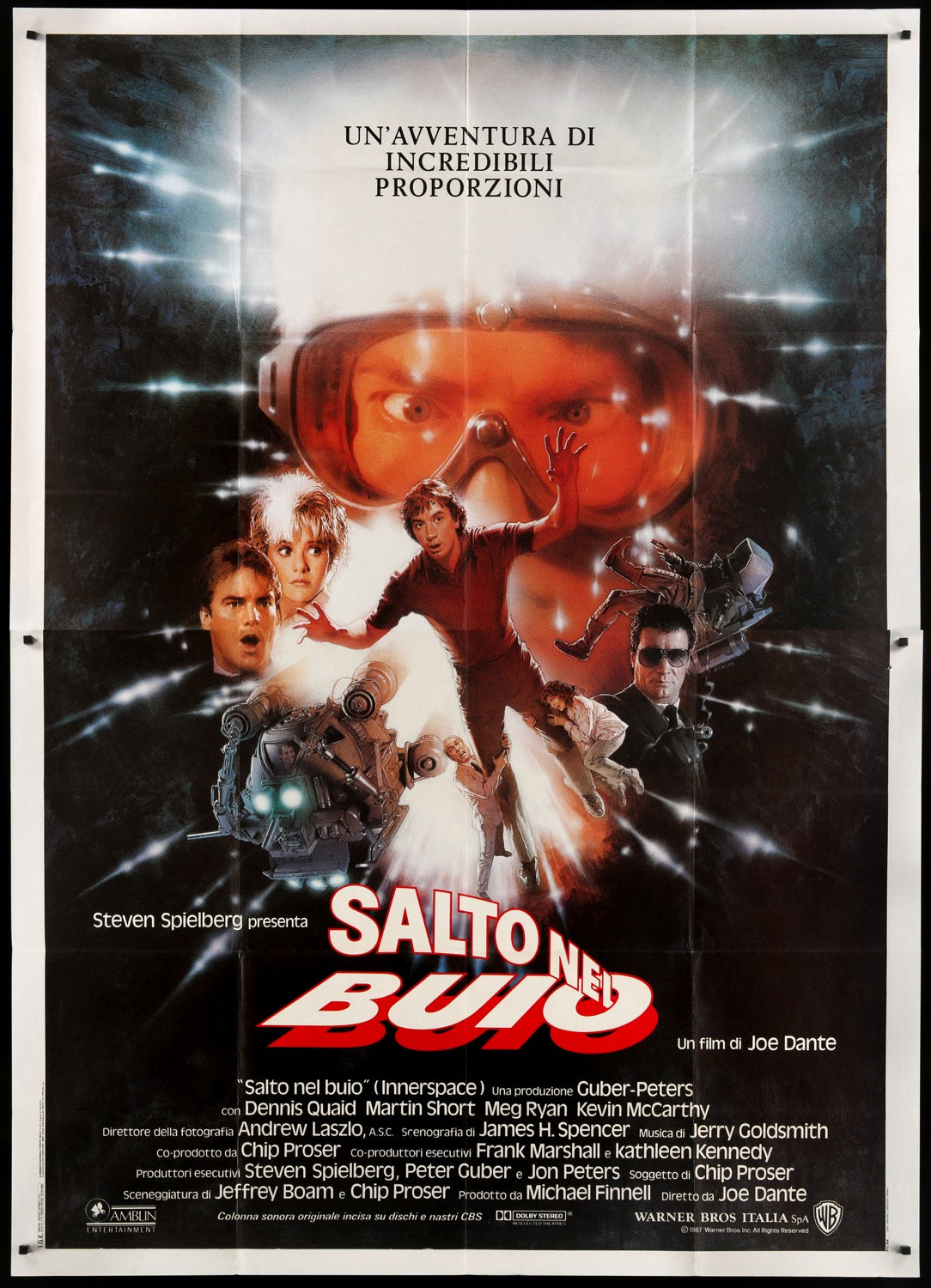 Innerspace (1987) original movie poster for sale at Original Film Art - Vintage Movie Posters