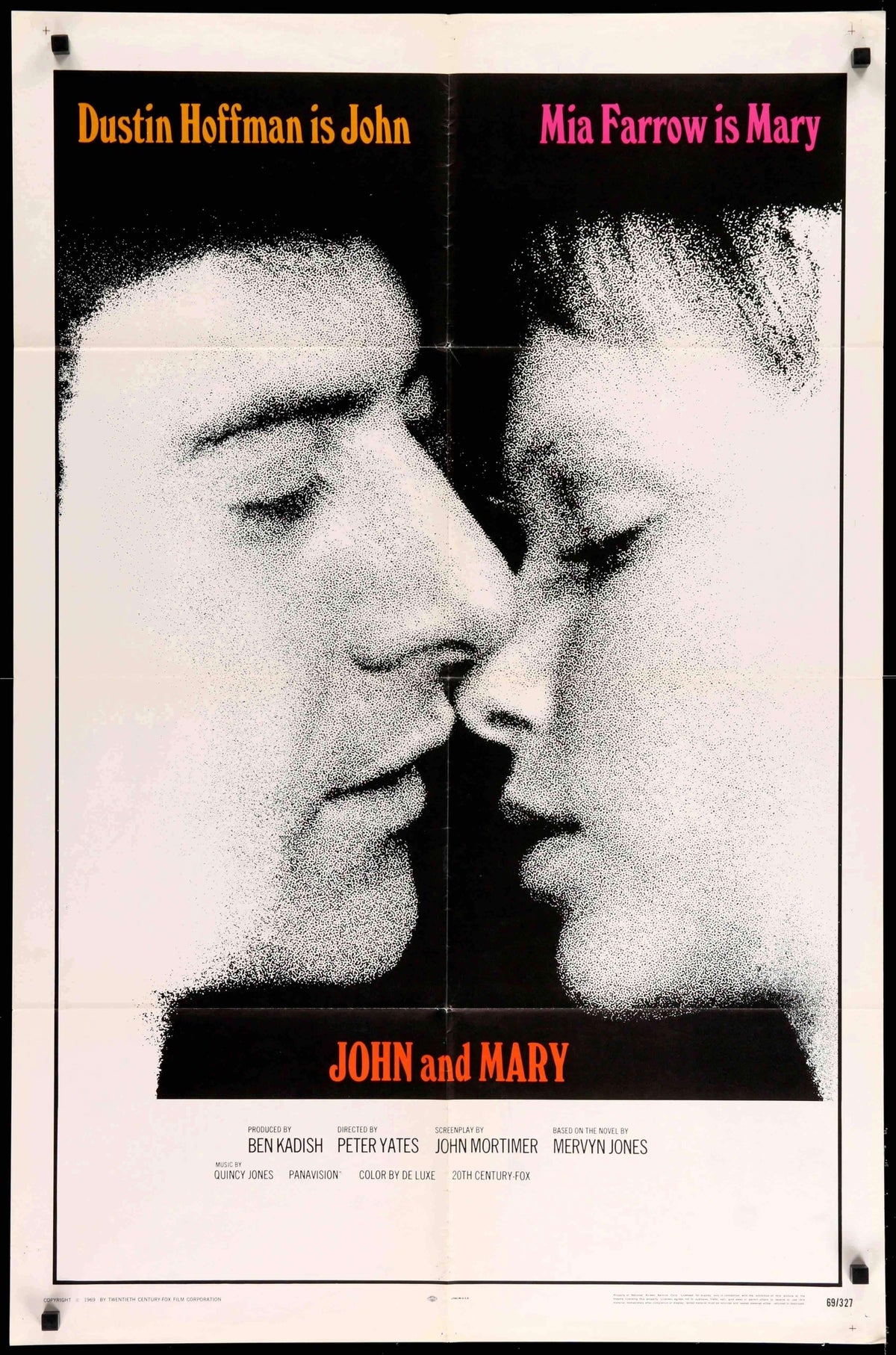 John and Mary (1969) original movie poster for sale at Original Film Art - Vintage Movie Posters