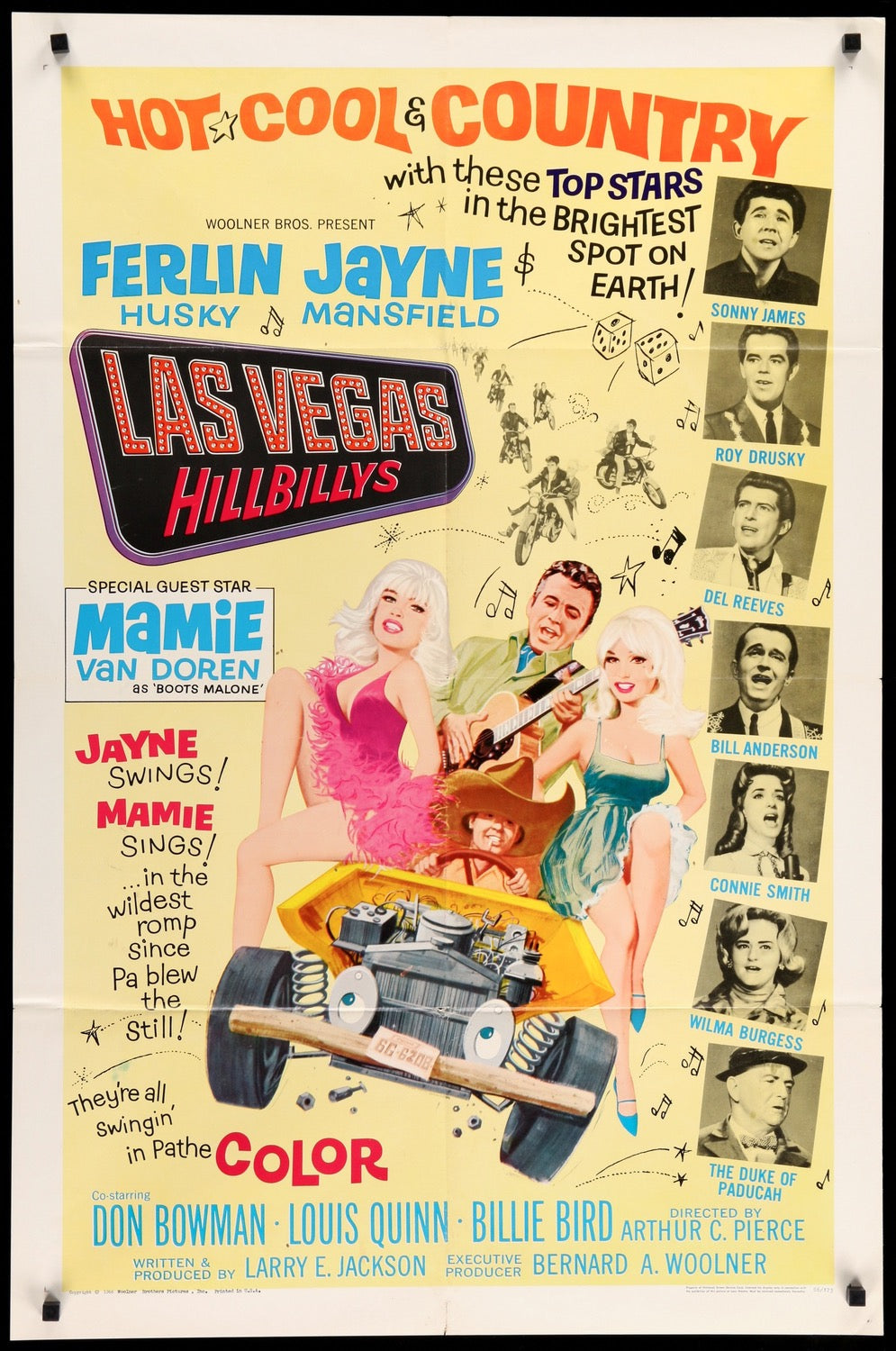 Las Vegas Hillbillys (1966) original movie poster for sale at Original Film Art - Vintage Movie Posters
