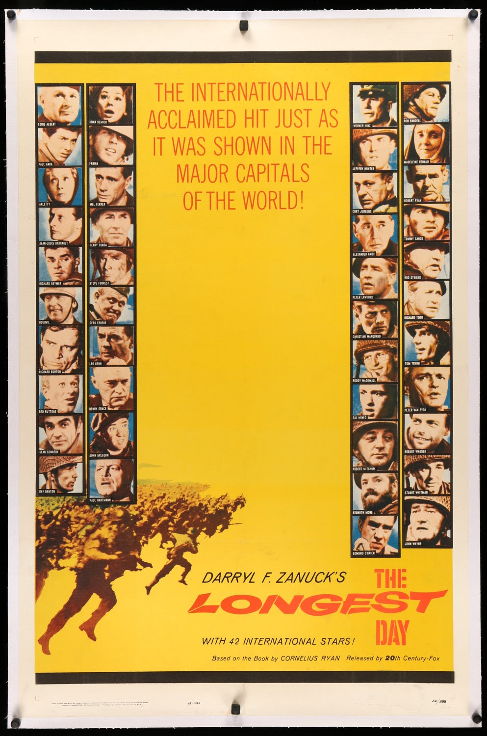 Longest Day (1962) original movie poster for sale at Original Film Art - Vintage Movie Posters