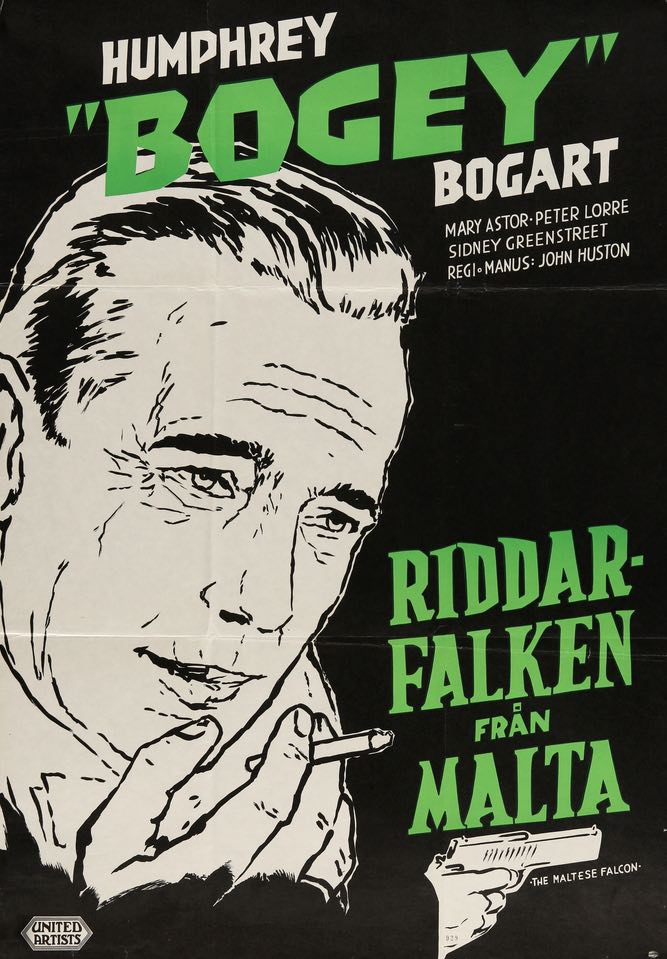 Maltese Falcon (1941) original movie poster for sale at Original Film Art - Vintage Movie Posters