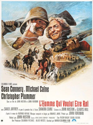 Man Who Would Be King (1975) original movie poster for sale at Original Film Art - Vintage Movie Posters