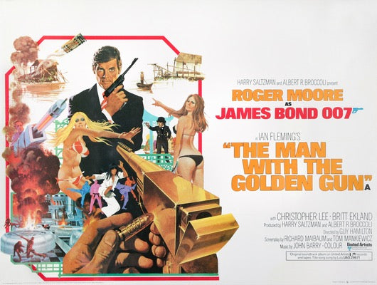 Man with the Golden Gun (1974) original movie poster for sale at Original Film Art - Vintage Movie Posters