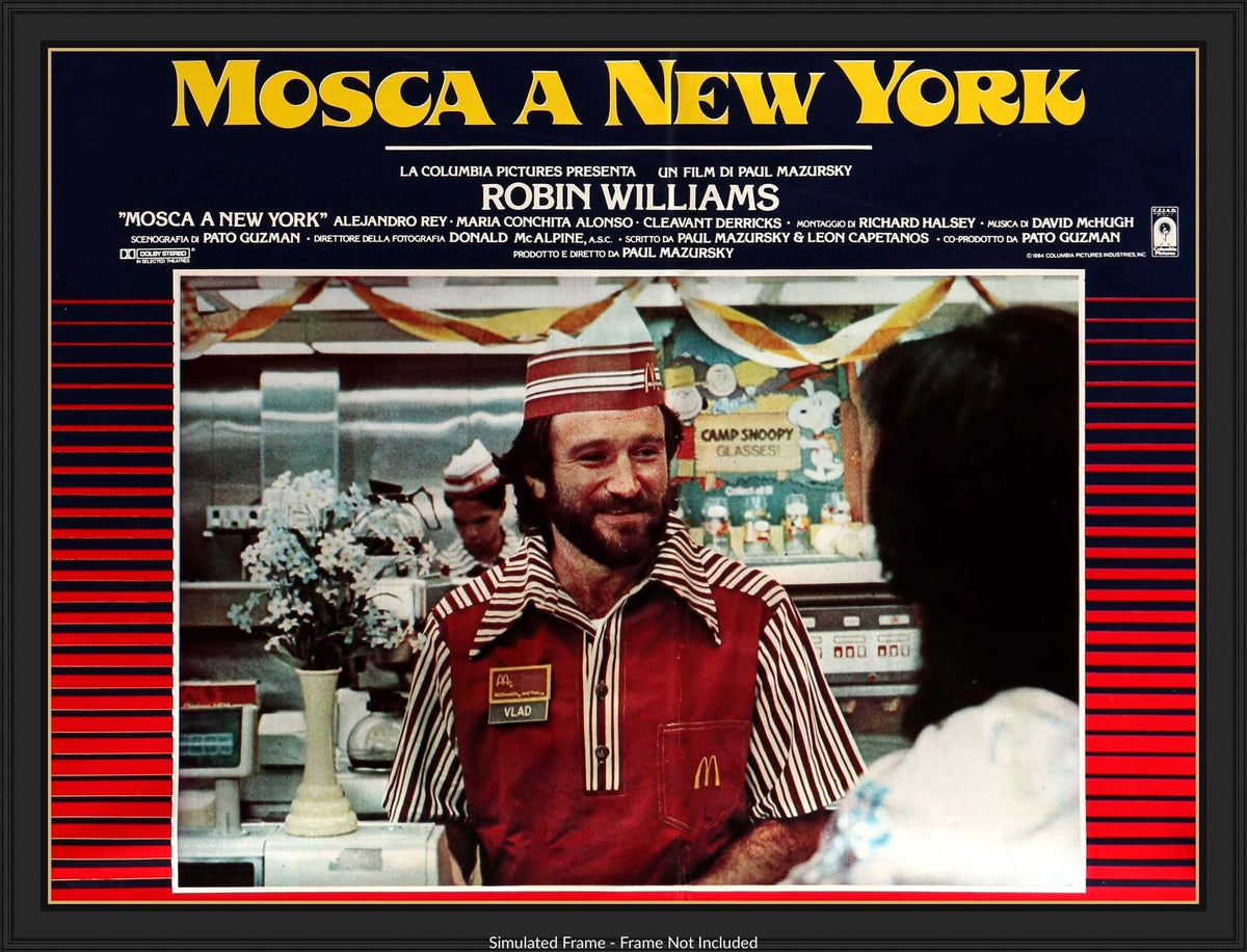 Moscow on the Hudson (1984) original movie poster for sale at Original Film Art - Vintage Movie Posters