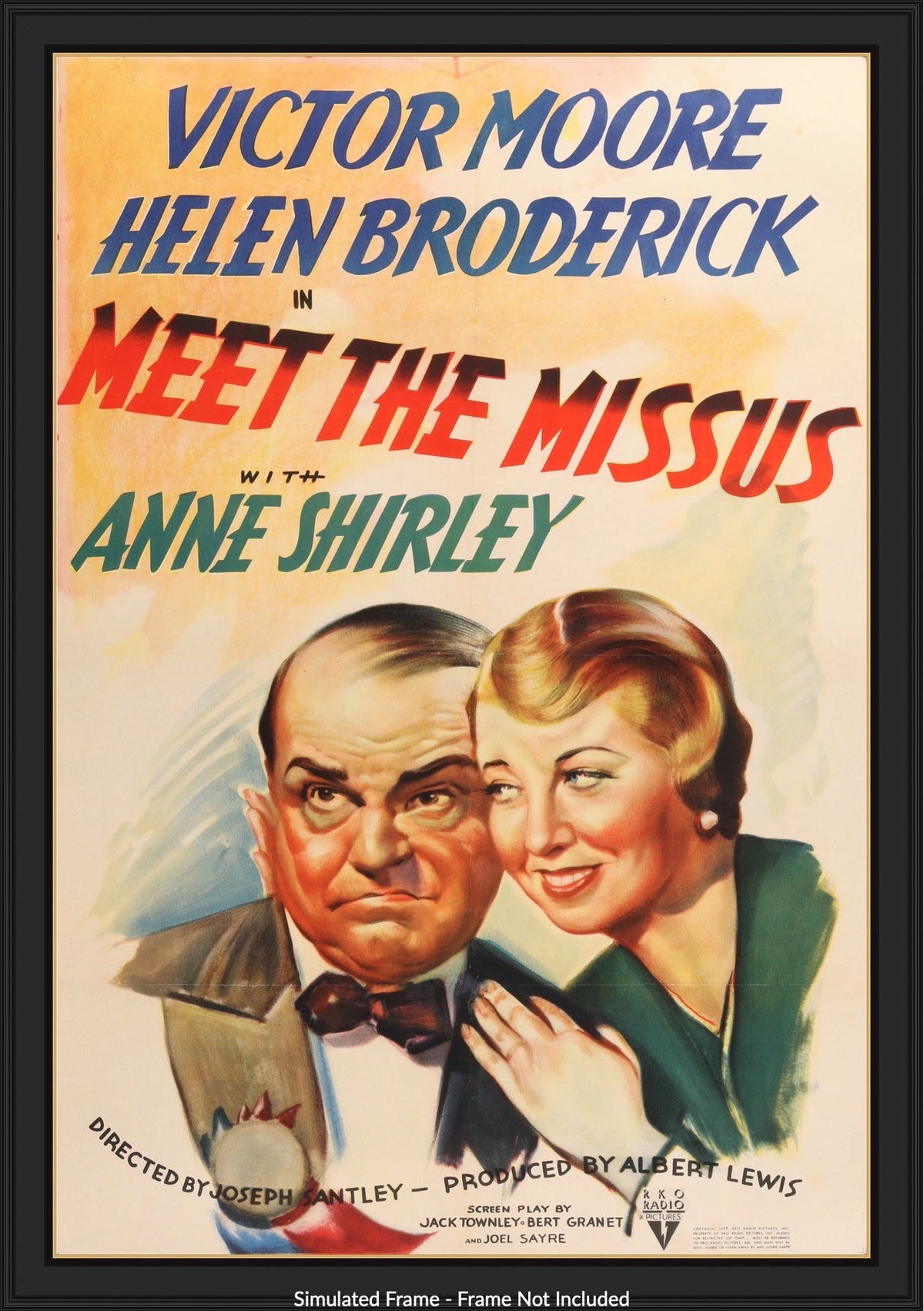 Meet the Missus (1937) original movie poster for sale at Original Film Art - Vintage Movie Posters