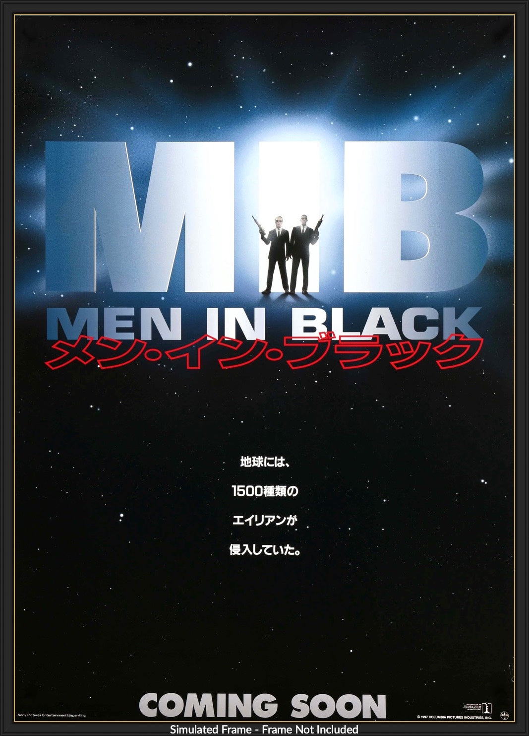 Men in Black (1997) original movie poster for sale at Original Film Art - Vintage Movie Posters
