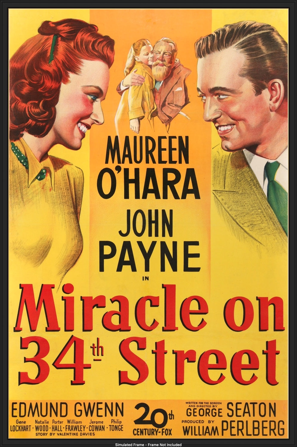Miracle on 34th Street (1947) original movie poster for sale at Original Film Art - Vintage Movie Posters